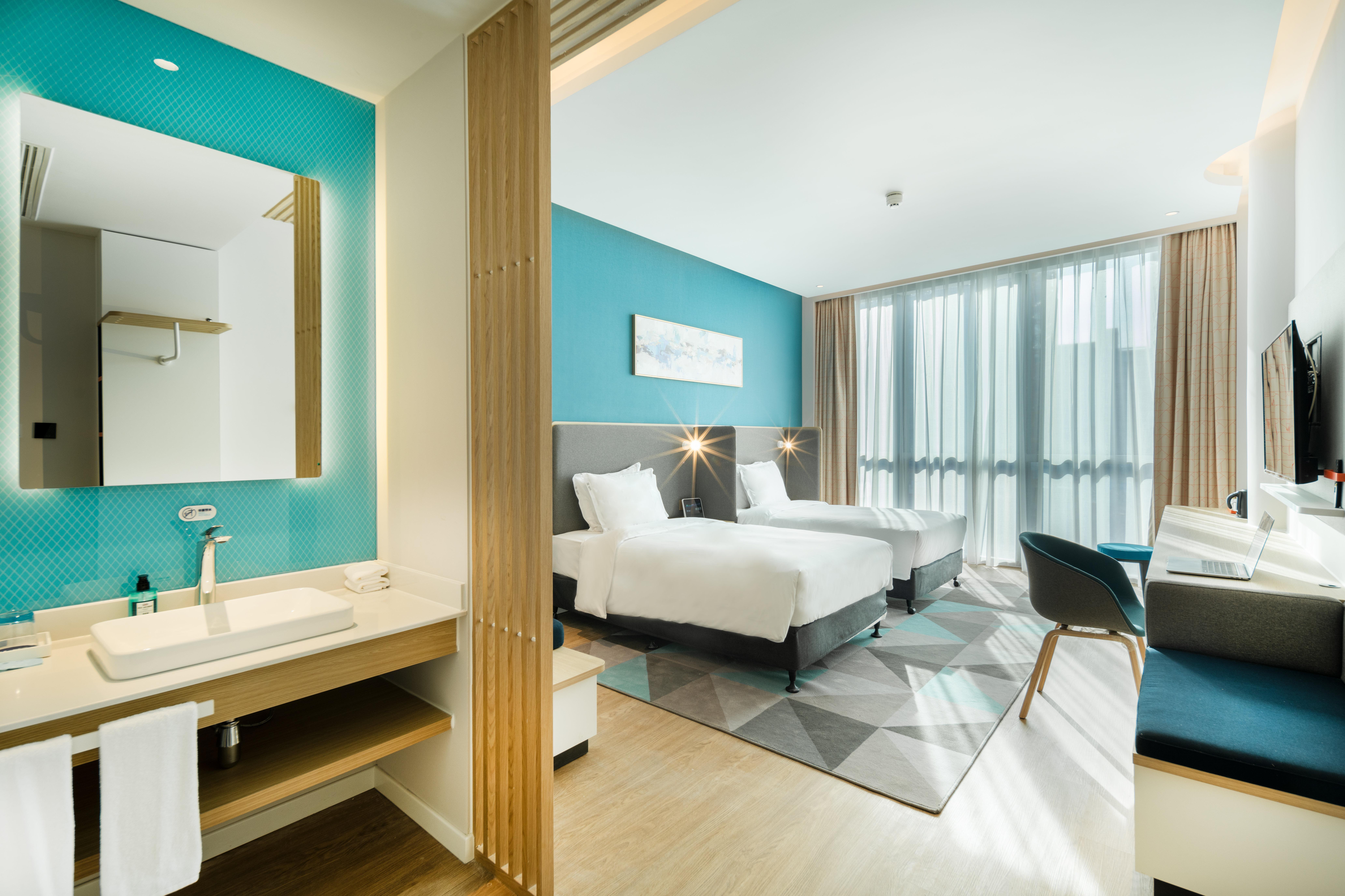 Holiday Inn Express Shanghai Pudong Zhangjiang By Ihg Екстер'єр фото